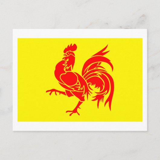 ウォロン州旗 ポストカード (正面)