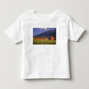 ウォローワバレー内の小麦畑、ちょうど外側に トドラーTシャツ