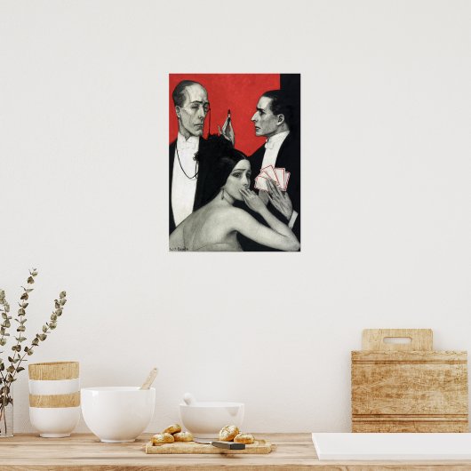 ウォワディスワフT. Bendaを参照して、彼の態度は言った ポスター (キッチン)