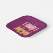 ウォンカキャンディーストアグラフィック ペーパープレート (傾斜あり)