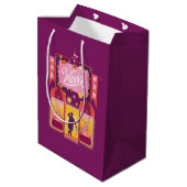 ウォンカキャンディーストアグラフィック ミディアムペーパーバッグ (裏面アングル)