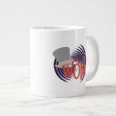 ウォンカスパイラルロゴ ジャンボコーヒーマグカップ (正面右)