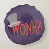 ウォンカスパイラルロゴ ラウンドクッション (裏面)