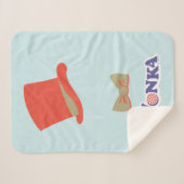 ウォンカトップハット&ボウタイ シェルパブランケット (正面(横))