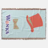 ウォンカトップハット&ボウタイ スローブランケット (正面)