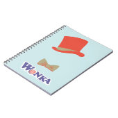 ウォンカトップハット&ボウタイ ノートブック (左側)