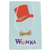 ウォンカトップハット&ボウタイ ミディアムペーパーバッグ (正面)