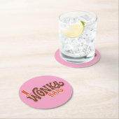 ウォンカバーロゴ ラウンドペーパーコースター (インサイチュ)