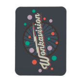 ウォンカビジョンのロゴ マグネット (縦)