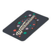 ウォンカビジョンのロゴ マグネット (左側)