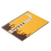 ウォンカファクトリーシルエット ノートブック (左側)