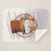 ウォンカヴィジョンゴーグルのウィリー・ウォンカ シェルパブランケット (正面(横))