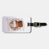 ウォンカヴィジョンゴーグルのウィリー・ウォンカ ラゲッジタグ (正面横)