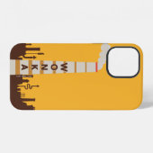 ウォンカ工場シルエット iPhoneケース (裏面横)
