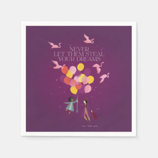 ウォンカ「絶対に夢を奪うな」 スタンダードカクテルナプキン