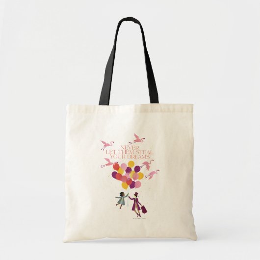 ウォンカ「絶対に夢を奪うな」 トートバッグ (正面)