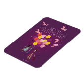 ウォンカ「絶対に夢を奪うな」 マグネット (左側)