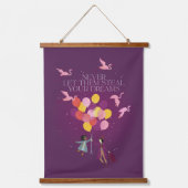 ウォンカ「絶対に夢を奪うな」 吊り下げ型タペストリー (正面)