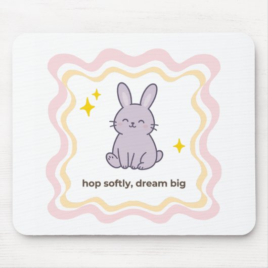 ウォンキーズーバニーマウスパッド マウスパッド (正面)