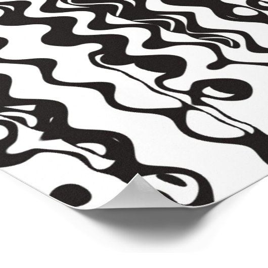 ウォンキーB&W ポスター (角)