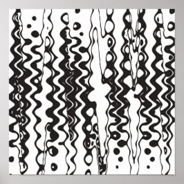 ウォンキーB&W ポスター