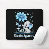 ウォンズフおもしろいェアゾウひまわりリボンDiabe マウスパッド (マウス)