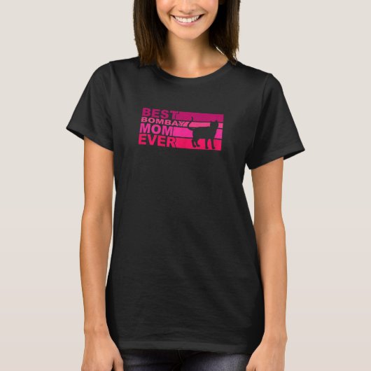 ウォンズボンベイ猫ママ Tシャツ (正面)