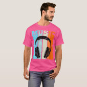 ウォンズレトロヒップホップ音楽ラッパーラップのヒップホップ Tシャツ (正面フル)