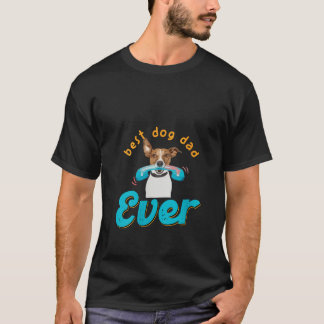 ウォンズ最高のドッグパパエバおもしろいーペットオーナーファーザー胡 Tシャツ