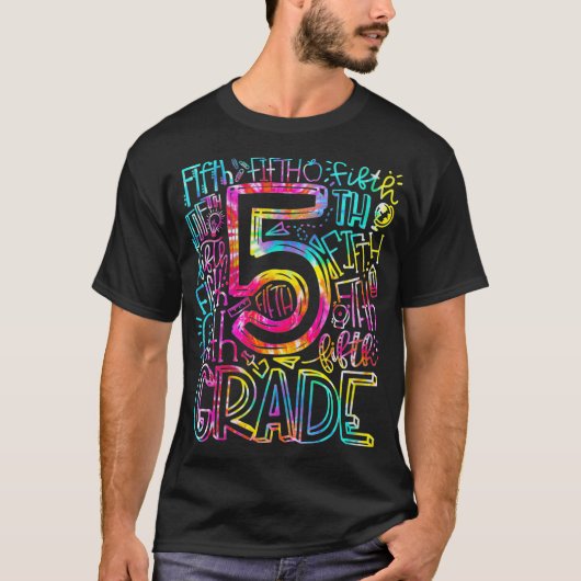 ウォンズ絞り染め第5級先生学生Bac Tシャツ (正面)