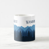 ウォンダーラスト 山 森 風景 マグカップ (中央)