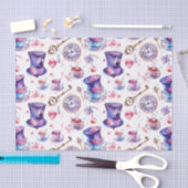 ウォンダーランドの水彩画ルイス・キャロルのアリス 薄葉紙 (クラフト)