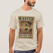 ウォンテッド - 暗号資産の無法者Tシャツ Tシャツ (正面)