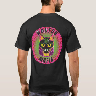 ウォントンマフィアキャットティー Tシャツ