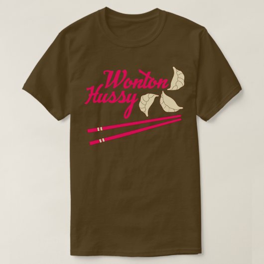 ウォントン・ハッシー Tシャツ (デザイン正面)