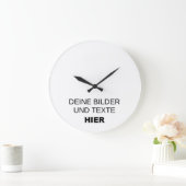 ウォンドゥールの自己中心のゲスターテン ラージ壁時計 (ホーム)