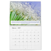 ウォンドロウス水科学自然写真 カレンダー (2月 2027)