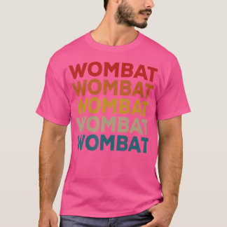 ウォンバッおもしろいトウォンバットことわざ Tシャツ