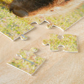 ウォンバットおもしろいキュートなオーストラリア自然写真 ジグソーパズル (側面)