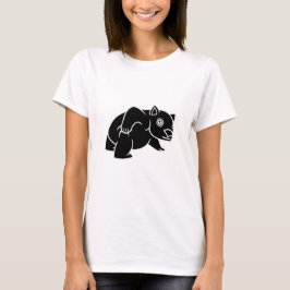 ウォンバットが可愛い Tシャツ
