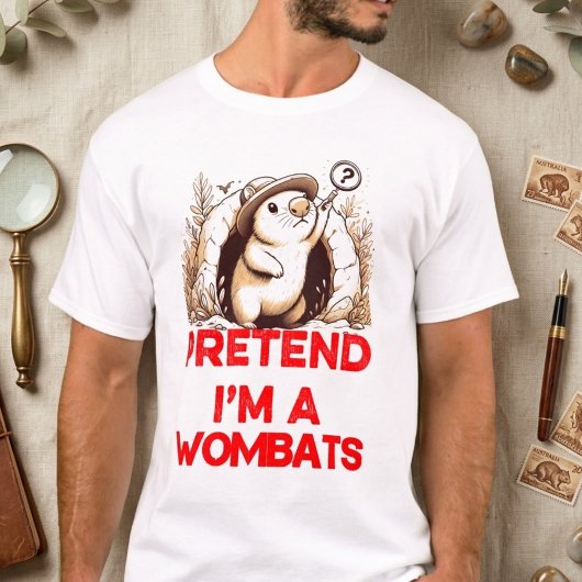 ウォンバットだよ Tシャツ