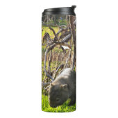 ウォンバットとカンガルー、熱タンブラー タンブラー (回転左)