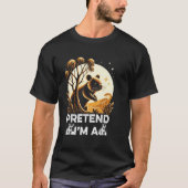 ウォンバットになりきろう Tシャツ (正面)