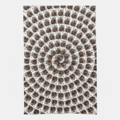 ウォンバットの渦疑問に思は、 キッチンタオル (縦)