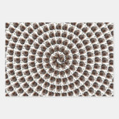 ウォンバットの渦疑問に思は、 ラッピングペーパーシート (正面3)