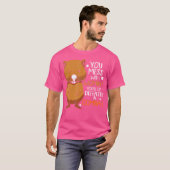 ウォンバットを汚さないで Tシャツ (正面フル)