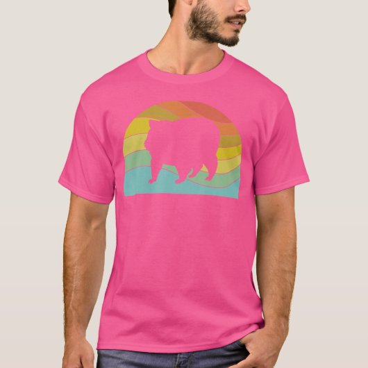 ウォンバットオーストラリア動物の有袋背 Tシャツ (正面)