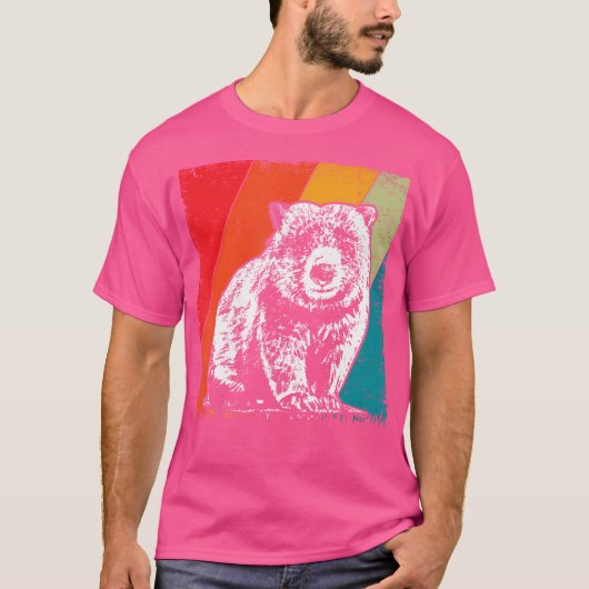 ウォンバットオーナーオーストラリア動物Vombatus Tシャツ (正面)