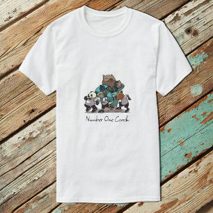 ウォンバットコーチへの感謝ギフト スポーツトレーナー アート Tシャツ