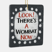 ウォンバットナウオーナメント セラミックオーナメント (右)